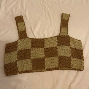 Opia Crochet Crop Top